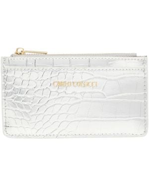 carlo colucci Wallets & Cardholders - White