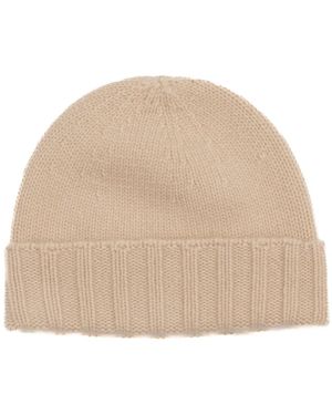 Drumohr Reine kaschmir geschenkbox beanie - Natur