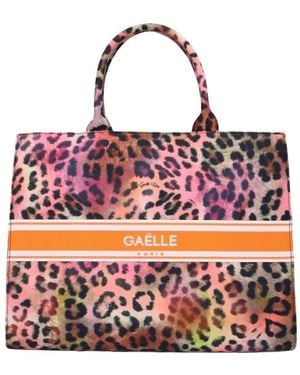Gaelle Paris Tote Bags - Rosso