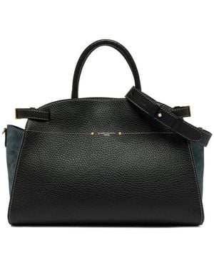 Gianni Chiarini Top-Handle Lederhandtasche - Schwarz