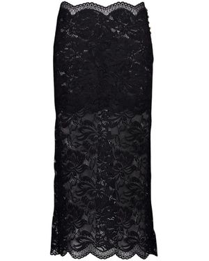 Rabanne Midi Skirts - Noir