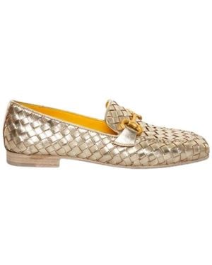 Mara Bini Loafers - Yellow