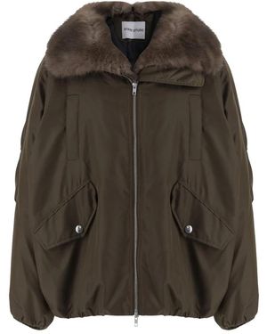 Stand Studio Bomber Jackets - Green