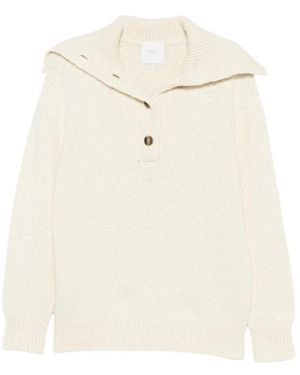 Malo Rundhals-Strickware - Natur
