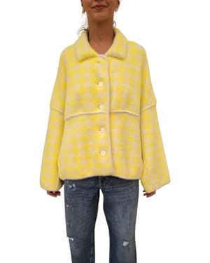 Essentiel Antwerp Joking Cardigan - Geel