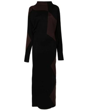 Philosophy Di Lorenzo Serafini Knitted Dresses - Black
