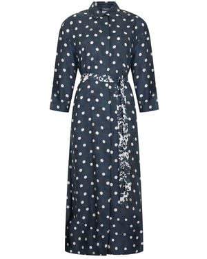 Max Mara Kleedjes ,Blauw ,Kleedjes