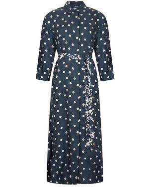 Max Mara Kleedjes ,Blauw ,Kleedjes