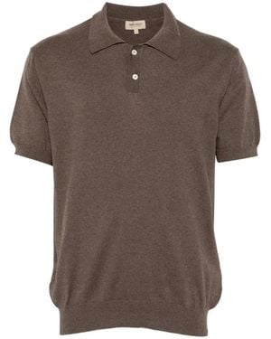 Woolrich Gebreide Polo - Bruin