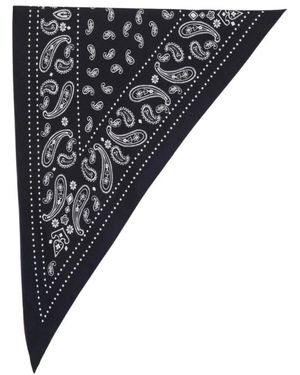 Destin Silky Scarves - Nero