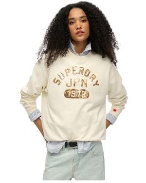 Superdry Sweatshirts - Natural
