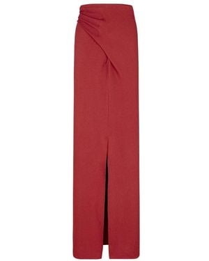 Cortana Maxi Skirts - Rojo