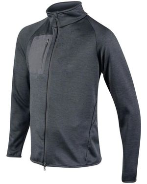 Komperdell Fitness ,Zwart ,Volledige Ritssluiting Trui - Grijs