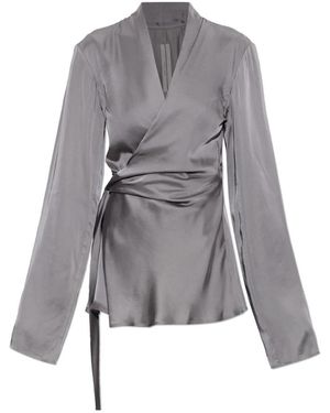 Rick Owens Blusen - Grau