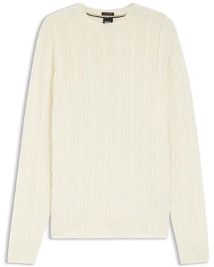 BOSS Round-Neck Knitwear - Neutre