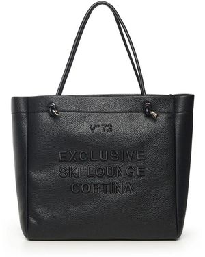 V73 Shopping Bags - Black