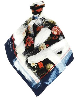 Maison Margiela Silk Scarves - Blue