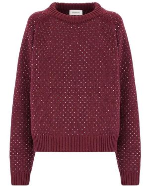 Laneus Round-Neck Knitwear - Morado