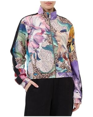 Just Cavalli Light Jackets - Black