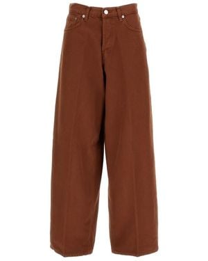 Haikure Wide Jeans - Marrón
