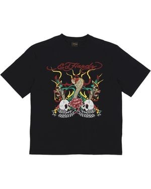 Ed Hardy Schlangen & Schädel Feuer Tee Schwarz