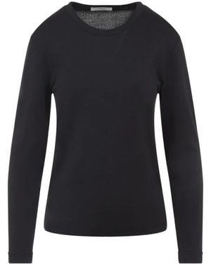 Lemaire Long Sleeve Tops - Zwart