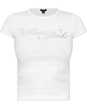 Marc Jacobs Logo Top - White