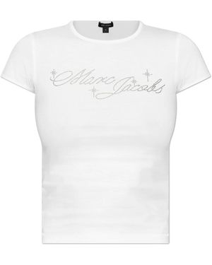 Marc Jacobs T-Shirt Mit Logo-Verzierung - Weiß