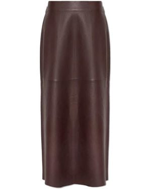 Samsøe & Samsøe Maxi Skirts - Brown
