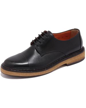 Santoni Laced Shoes - Black