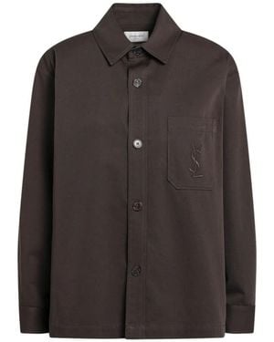 Saint Laurent Bellechasse Overshirt - Braun