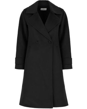 The Dynamis Studio Double-Breasted Coats - Nero