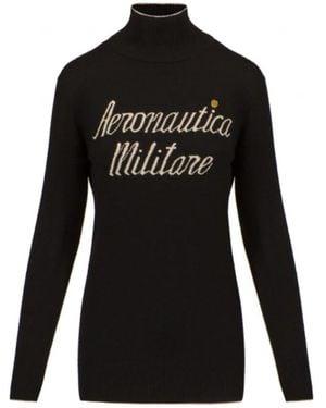 Aeronautica Militare Turtlenecks - Nero
