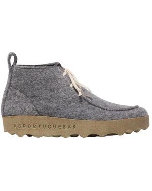 ASPORTUGUESAS Lace-Up Boots - Gris