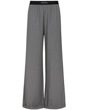 hinnominate Broeken ,Grijs ,Polyester Palazzo Pant