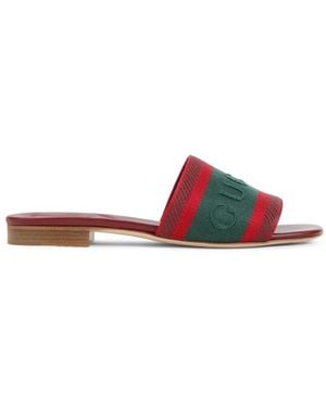 Gucci Sliders - Red