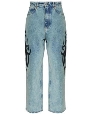 Vetements Wide Jeans - Blu