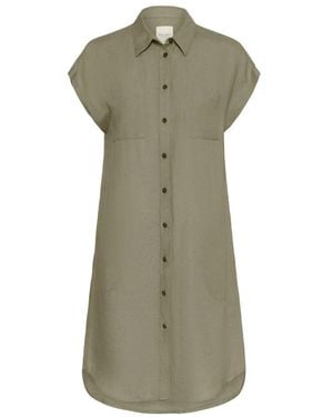 Part Two Shirt Dresses - Verde