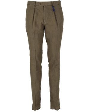 Manuel Ritz Slim Fit Gewaschene Hose - Grau