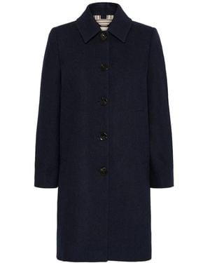 Part Two Single-Breasted Coats - Blue