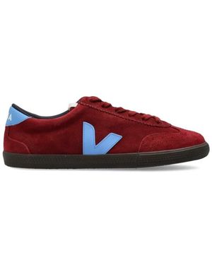 Veja Volley Suede - Rot