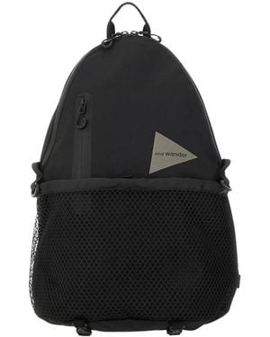 and wander Backpacks - Black