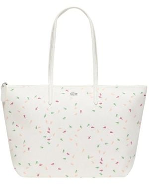 Lacoste Tote Bags - Bianco