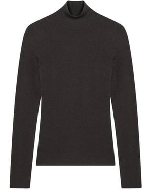 Max Mara Truien & Vesten ,Zwart ,Wol Top Dolcevita