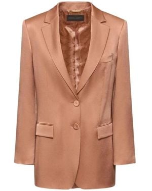 Alberta Ferretti Blazers - Brown