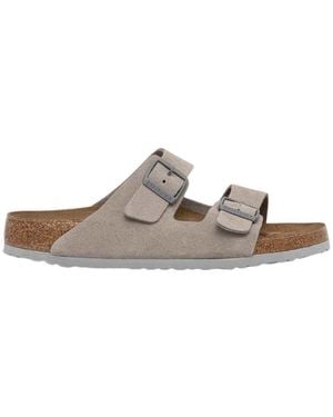 Birkenstock Sliders - Brown