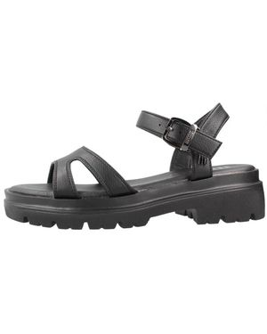 MTNG Flat Sandals - Negro