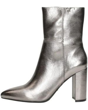 Mexx Schoenen ,Grijs ,Kianna Enkellaars Met Hak
