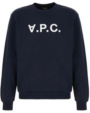 A.P.C. Sweatshirts - Blue