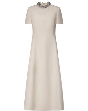 Valentino Garavani Midi Dresses - Natural